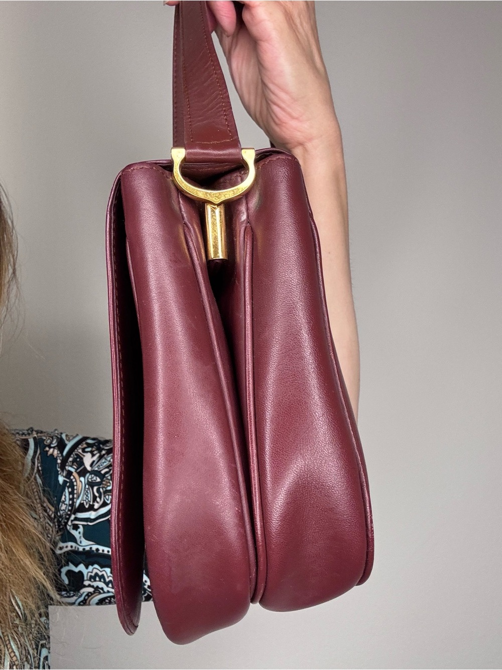 Cartier Vintage Saddle bag with COA - Picture 10 of 14